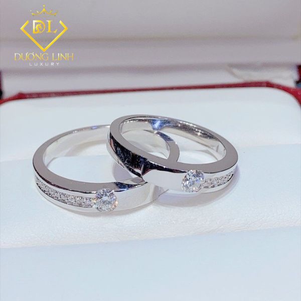 Nhẫn Cưới Cặp Kim Cương – N1373.4